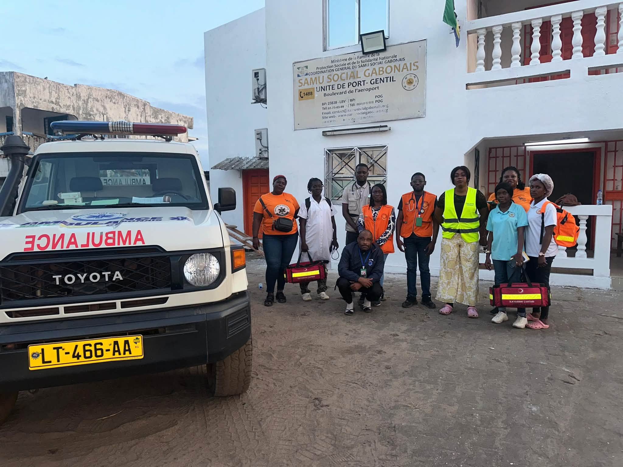Port-Gentil : quatre jours de mobilisation médico-humanitaire