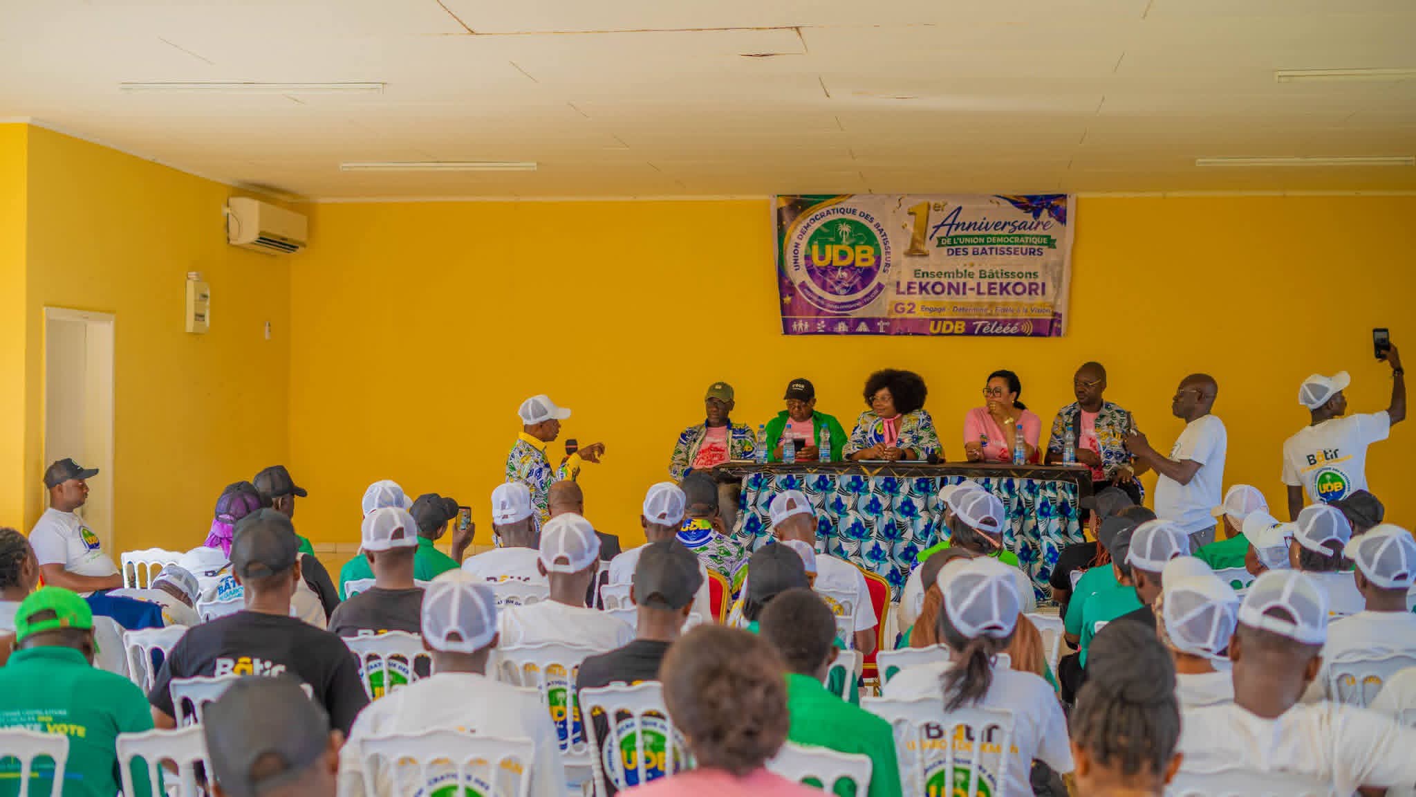 Gabon : Élodie Fouéfoué Sandjoh intensifie la mobilisation de l’UDB dans le Haut-Ogooué